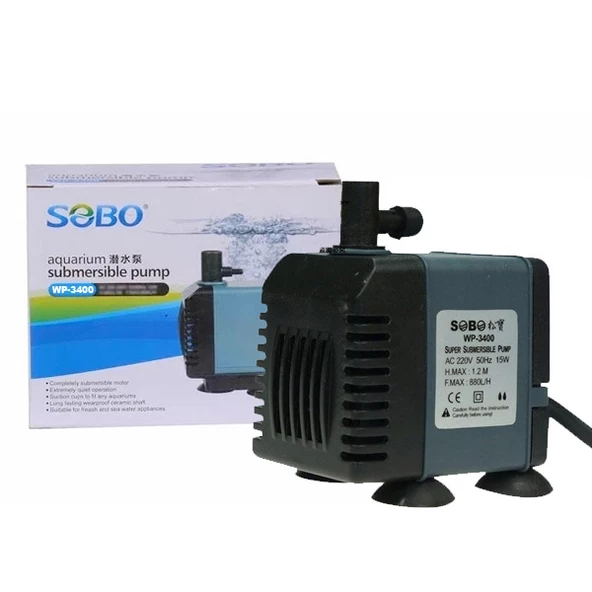 Sobo Akvaryum Kafa Motoru 15w 880 Lh