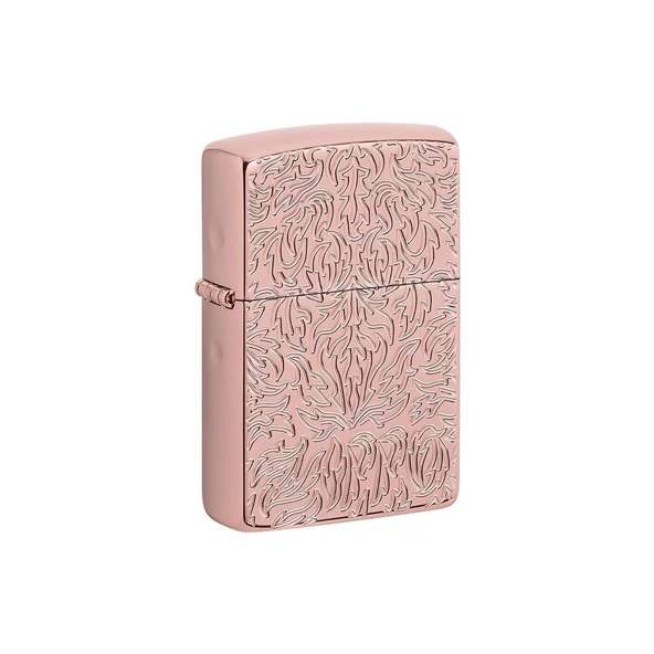 Zippo Çakmak 49703 Armor Zippo Carved Design