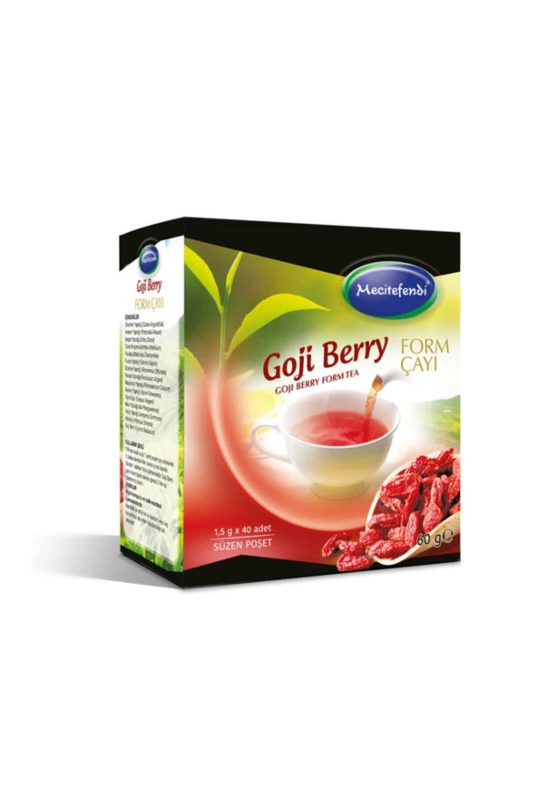 Goji Berry Form Çayı Süzen Poşet 40lı