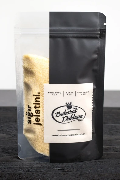 Sığır Jelatin Tozu (SAF) 100 gr (240 BLOOM)