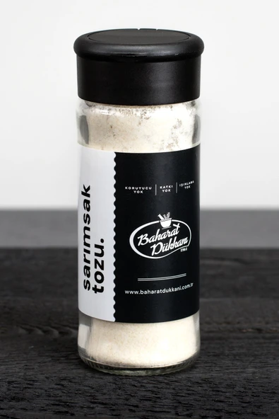 Sarımsak Tozu 60gr (Cam)