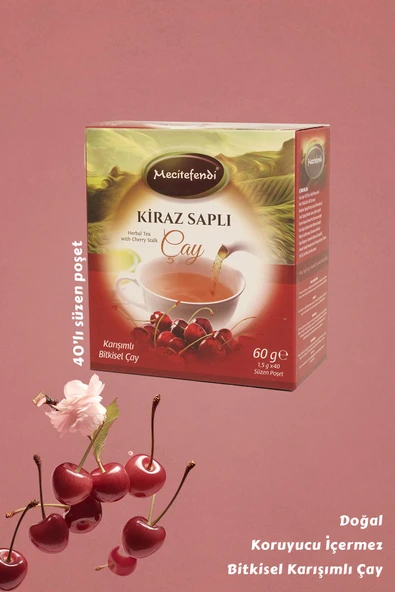 Kiraz Saplı Bitki Çayı 40'lı Poşet