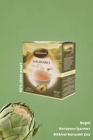 Enginarlı Çay Süzen Poşet 40'lı