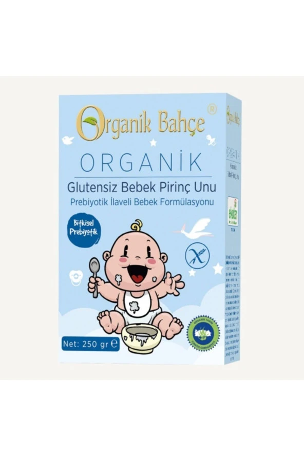 Organik Glutensiz Bebek Pirinç Unu - 250gr