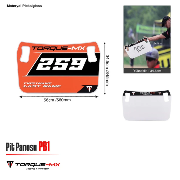 Torque-MX Pit Panosu PB1 - Resim 4