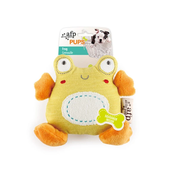 Afp Pups - Frog Peluş Kurbağa Yavru Köpek Oyuncağı ürün görseli