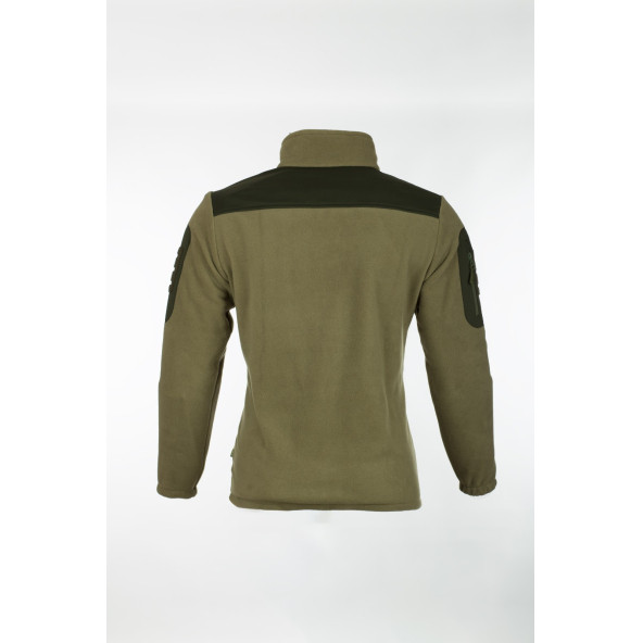KARCAMP 341 MODEL HAKİ 6 CEPLİ ROBALI POLAR MONT - 4