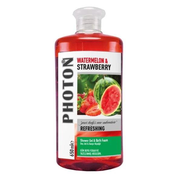 Photon Çilek + Karpuz Duş Jeli 650 ml