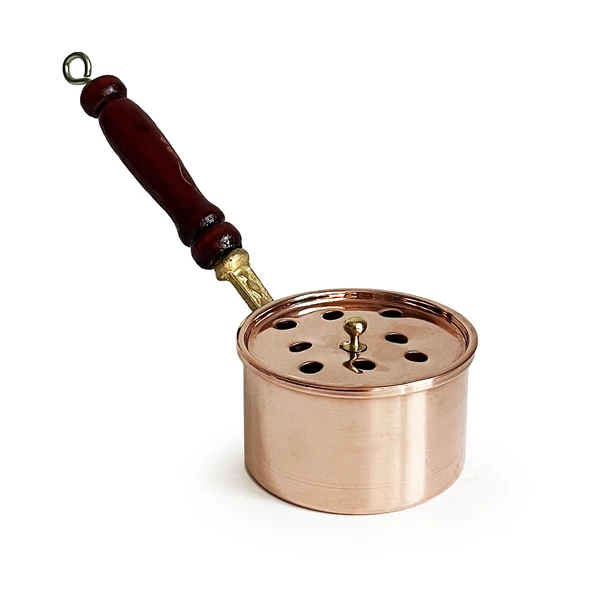 Shark Anatolia Bakır Klasik Gezdirme Saplı Tütsülük - 3