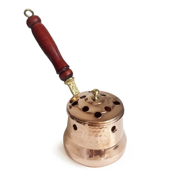 Shark Anatolia Bakır Otantik Gezdirme Saplı Tütsülük - 2