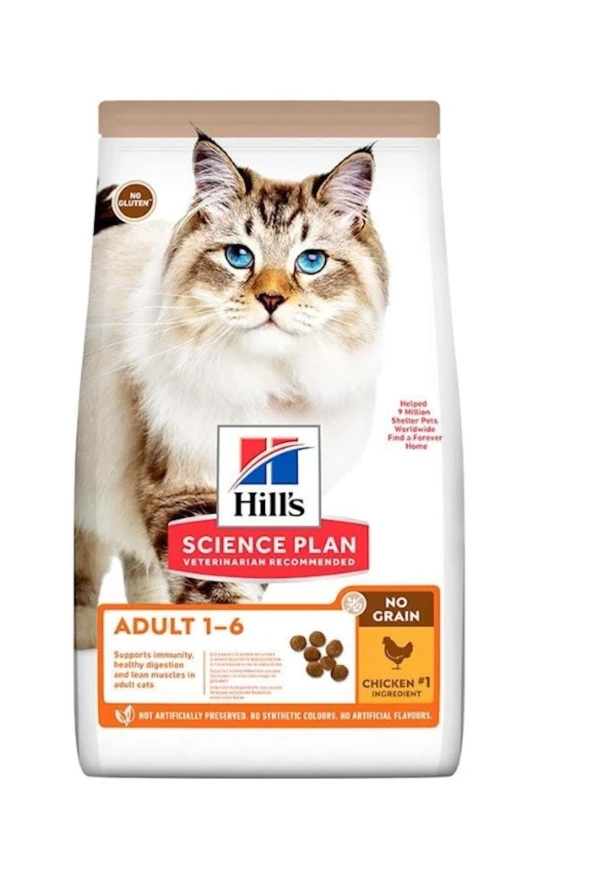 Hills Kedi Maması Tahılsız Tavuklu 1,5 Kg