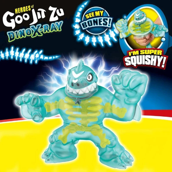 Giochi Preziosi Goo Jit Zu DINO X-RAY THRASH Karakteri GTJ24000-41119 - 4