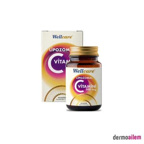 Wellcare Lipozomal C Vitamini 500 mg 30 Kapsül