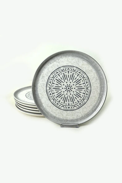 Keramika Keraart Stone Nordic Servis Tabağı 28 Cm 6 Adet 21427 - Resim 7
