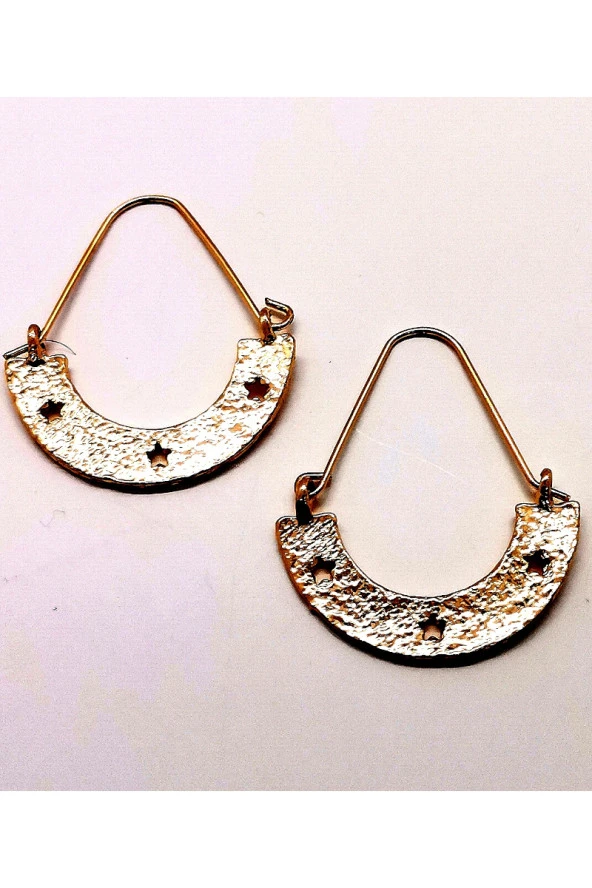 Figürlü Kararmaz Lüks  Küpe