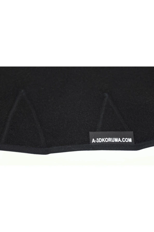 Mercedes S Class W220 1998-2005 Modelleri Için Uygun Torpido Koruma Halısı Siyah Kenar Renk Siyah - Resim 2