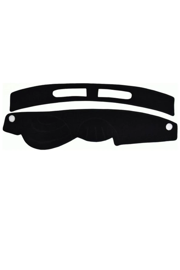 Opel Corsa C 2000-2006 Modelleri Için Uygun Torpido Koruma Halısı Siyah Kenar Renk Siyah ürün görseli