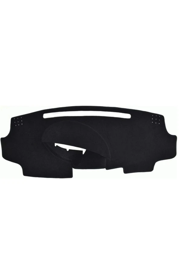 Toyota Verso 2009+ Modelleri Için Uygun Torpido Koruma Halısı Siyah Kenar Renk Siyah ürün görseli