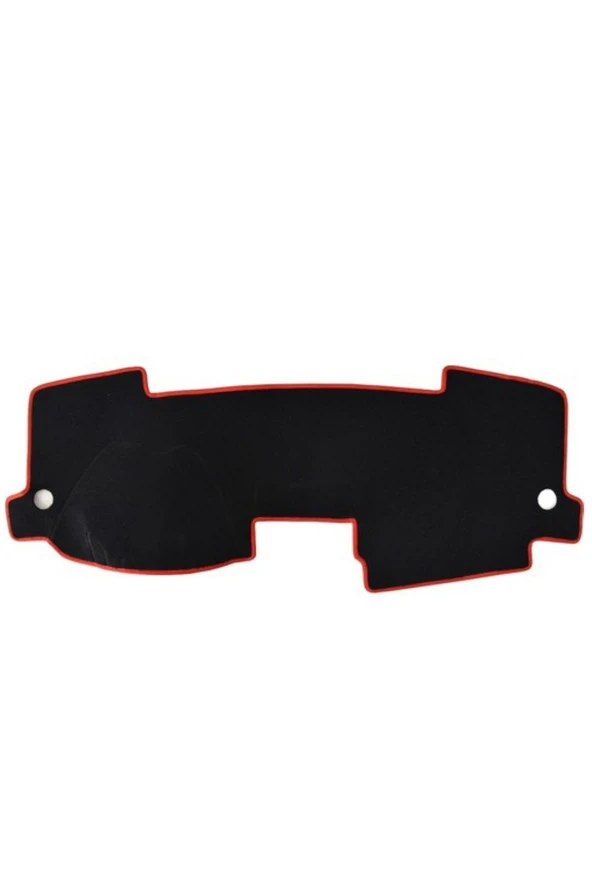 Toyota Avensis 2003-2009 Modelleri Için Uygun Torpido Koruma Halısı Siyah Kenar Renk Kırmızı