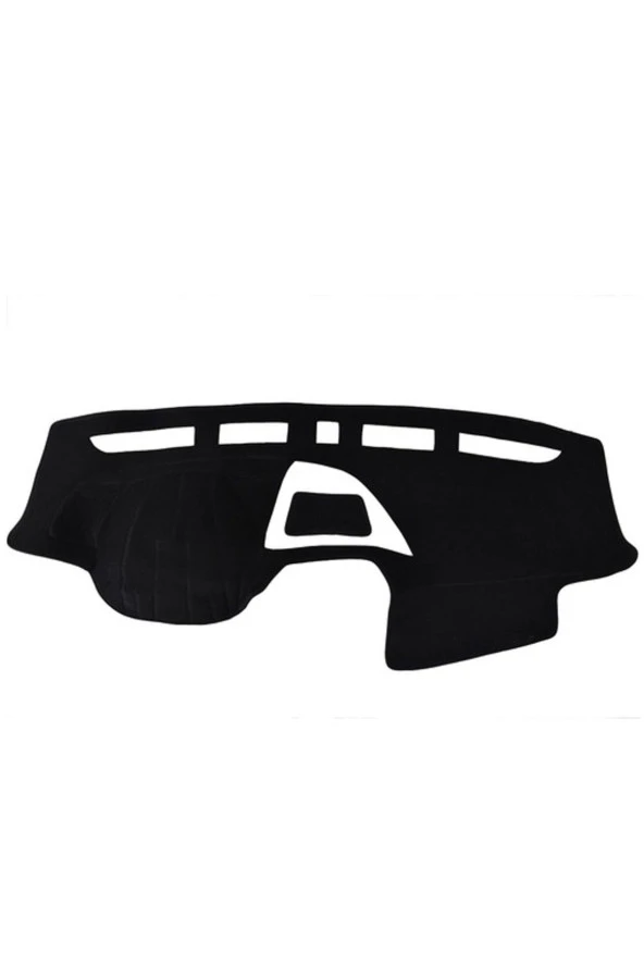 Fiat Doblo D3 2013-2015 Modelleri Için Uygun Torpido Koruma Halısı Siyah Kenar Renk Siyah ürün görseli