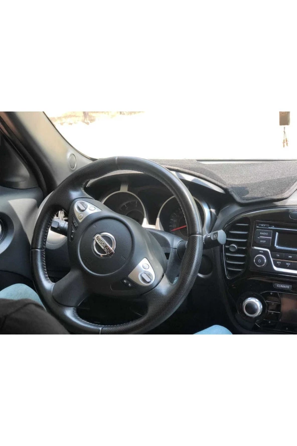 Nissan Juke 2010+ Modelleri Için Uygun Torpido Koruma Halısı Siyah Renk Siyah - Resim 3
