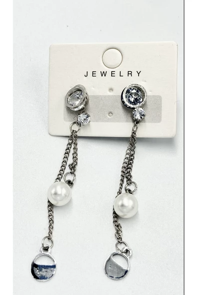 Çoklu Figürlü Kararmaz Lüks Küpe ürün görseli 1