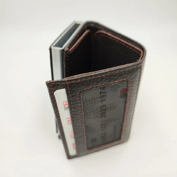 Mekanizmalı Para Bölmeli Kartlık - 3