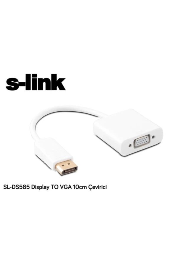 S-LINK SL-DS585 DISPLAY TO VGA ÇEVİRİCİ 10CM