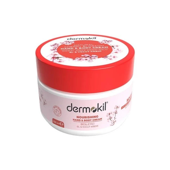 Dermokil Nemlendirici El Yüz Bakım Kremi Kiraz Çiçeği 250 Ml Yeni