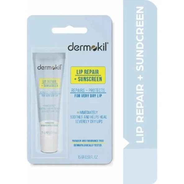Dermokil Dudak Kremi Klasik 15 Gr