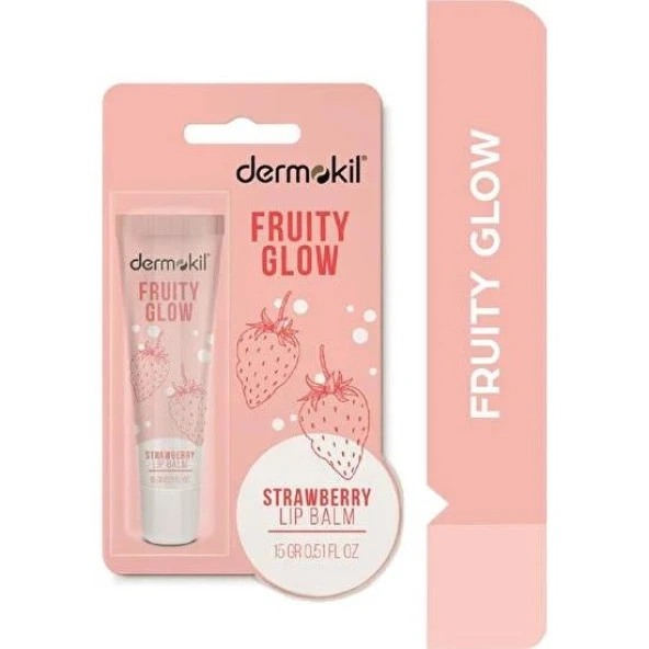 Dermokil Dudak Kremi Çilek Özlü 15 Gr