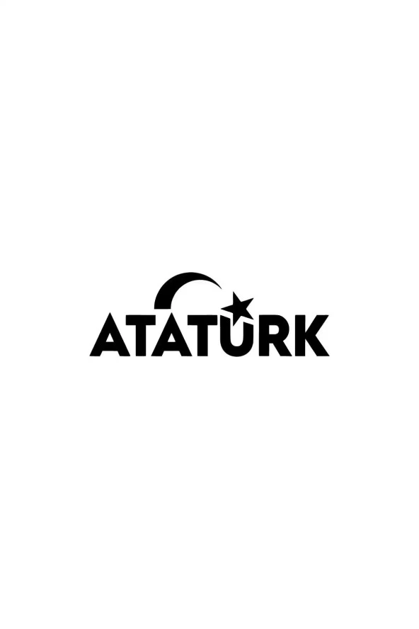 Atatürk Ay Yıldız - Araç, Oto, Laptop, Duvar Uyumlu Sticker 30*9 Cm
