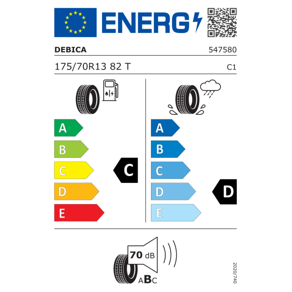 Debica 175/70r13 82t Passıo2  YAZ LASTİĞİ Yeni Tarihli 2022 - 4
