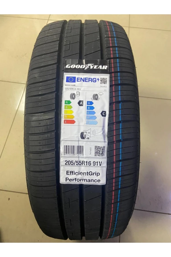 Goodyear 205/55r16 91v Effıcentgrıp Performance Yaz Lastiği 40. Hafta 2022