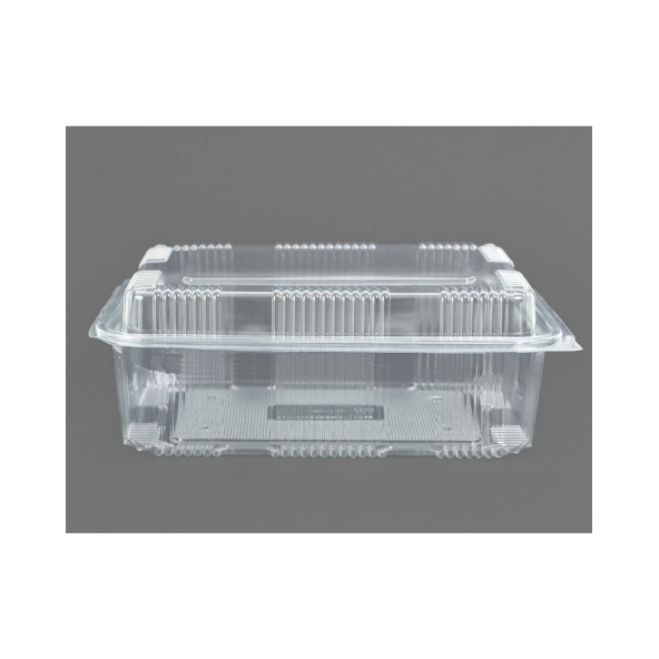 Plastik Saklama Kabı 1000 gr 100'lü Yüksek Kapaklı Bombe Plastik Kurabiye Kabı Şeffaf Sızdırmaz Kap