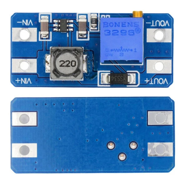 MT3608 2A DC-DC Step Up Voltaj Yükseltici Boost Converter Modül