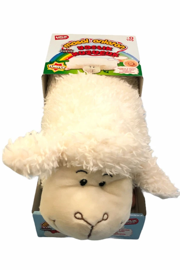 Türkçe Masal Anlatan Ninni Söyleyen Uyku Arkadaşım Yastık Kuzucuk - Resim 4