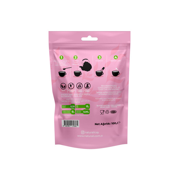 Naturali Detoks Çay Paketi - Form Çayı 100 Gr - Kiraz Sapı 75 Gr - 3