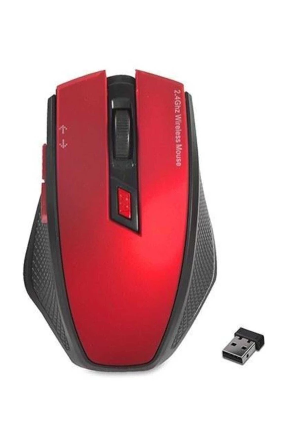 EVEREST SMW-777 KIRMIZI 2.4GHZ KABLOSUZ MOUSE