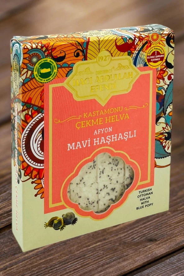 Kastamonu Çekme Helva Afyon Mavi Haşhaşlı 100g - 3