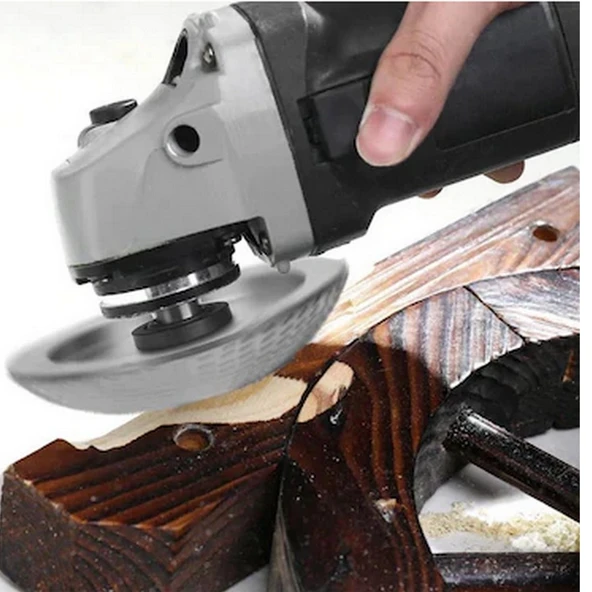 Ahşap Eğe Diski 115 Mm Avuç Taşlama Için Ahşap Oyma Eğe Törpü Diski - 3