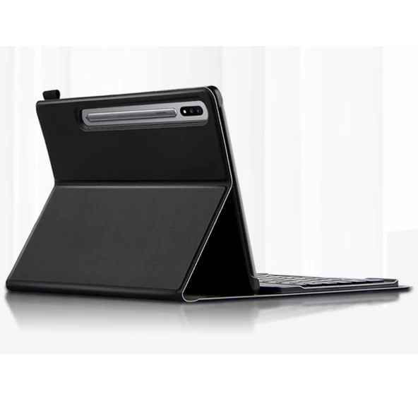 Samsung Galaxy Tab S7 FE S7 Plus S8 Plus 12.4" Kılıf Kablosuz Klavyeli Kılıf Mobax X800 T730 T970 - 2