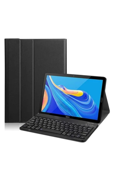 Huawei Mate Pad Pro 10.8" Kablosuz Klavyeli Kılıf Mobax