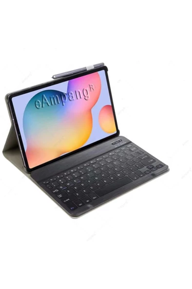 Samsung Galaxy Tab A 10.1 T580 Kılıf Kablosuz Klavyeli Case Mobax T585 T587