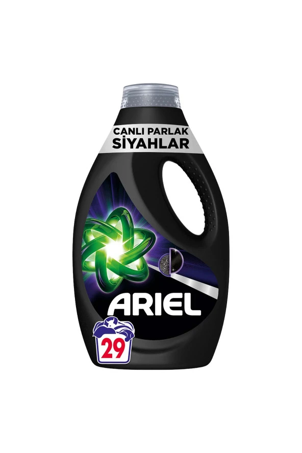 Ariel Canlı Parlak Siyahlar Sıvı Deterjan 29 Yıkama 1.595 lt