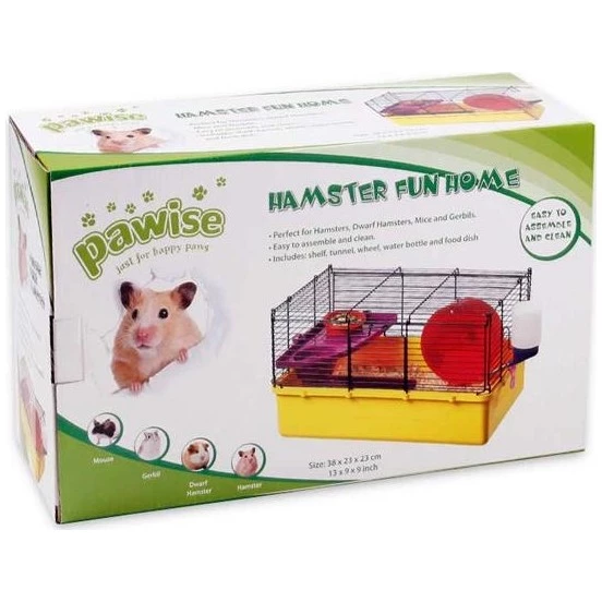 Pawise Hamster Kafesi 38x23x23 cm