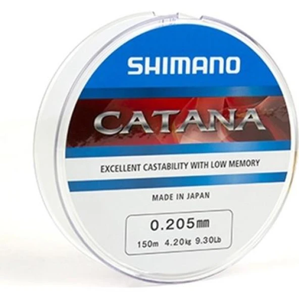 Shimano Catana Spinning 150M Grey Monofilament Misina 0,25 mm