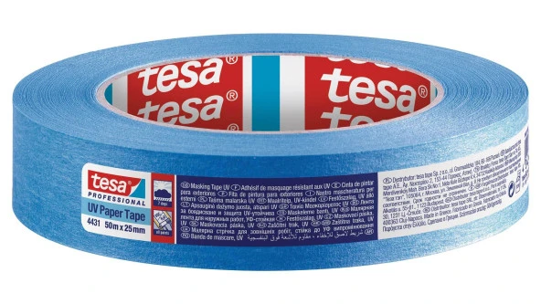 Tesa 4431 Dış Mekan Bandı Mavi 25 mm 50 Metre