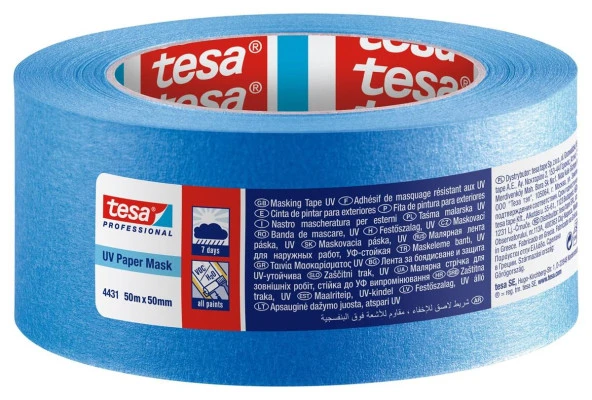 Tesa 4431 Dış Mekan Bandı Mavi 50 mm 50 Metre