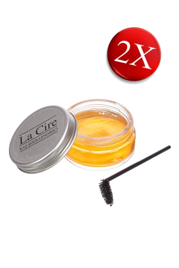 La Cire Kaş Şekillendirici Wax 2 Adet Kaş Wax 50 ml Lcr001